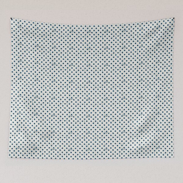 Item preview, Vintage Blue Distressed Polka Dot Pattern  designed and sold by LouieVanille.
