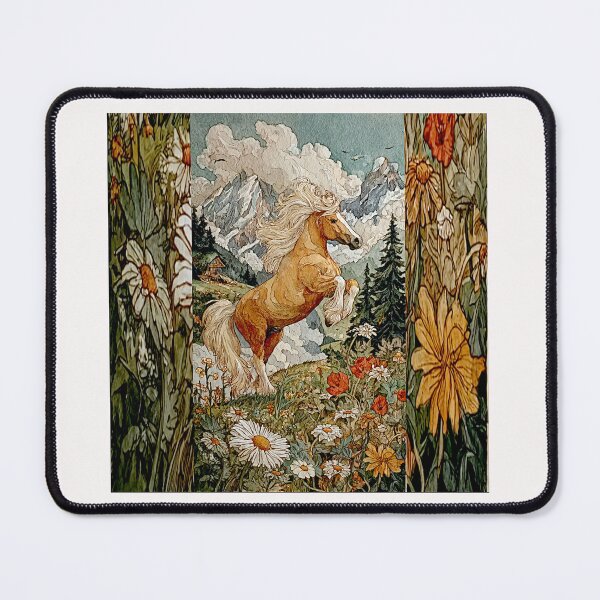 Item preview, Golden Strength: The Haflinger Horse in Line and Light #8 designed and sold by Helios Be. Lavsh.