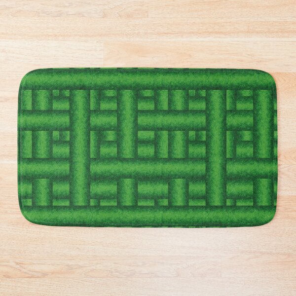 Item preview, Abstract pattern of green columns designed and sold by Cherevan.