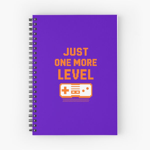 Item preview, Pixel Gaming Quote – Just One More Level designed and sold by .onemoredesign..