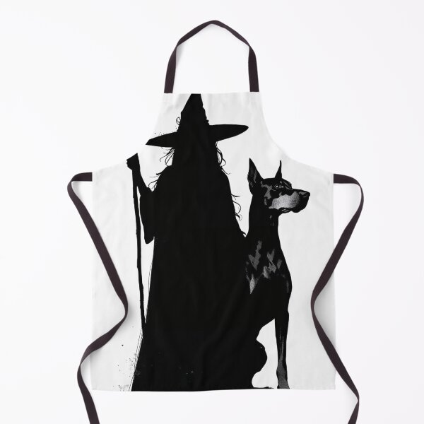 Item preview, Witch and her Guardian Dog designed and sold by BlondeBalance.