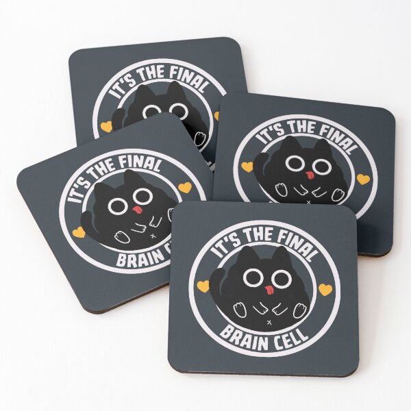 Item preview, It's The Final Brain Cell Funny Cat by Tobe Fonseca designed and sold by Tobe Fonseca®.