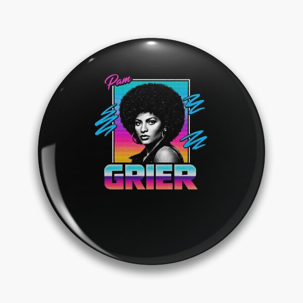 Item preview, Pam Grier Retro Blaxploitation Icon Tribute Design designed and sold by TheArtOfCar.