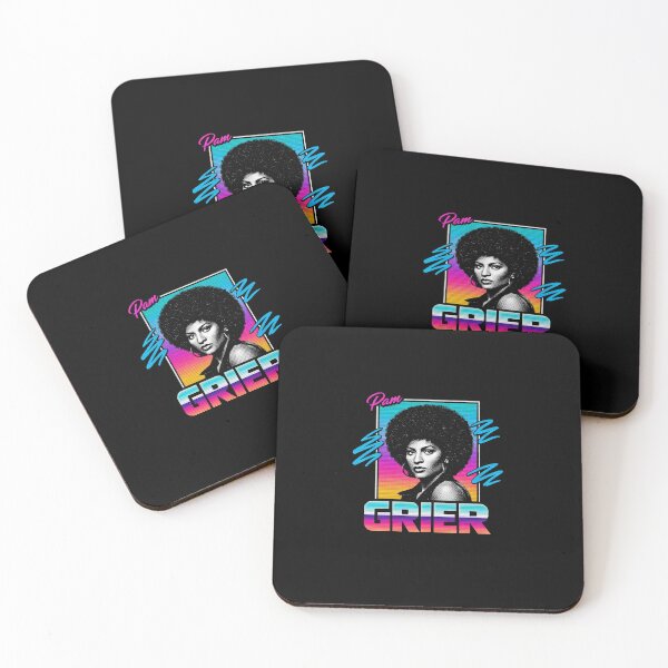 Item preview, Pam Grier Retro Blaxploitation Icon Tribute Design designed and sold by TheArtOfCar.