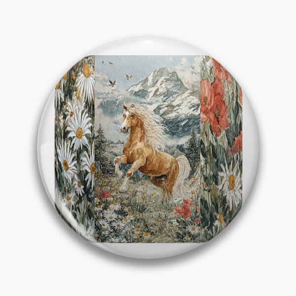 Item preview, Golden Strength: The Haflinger Horse in Line and Light #9 designed and sold by Helios Be. Lavsh.