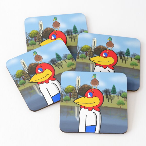 Item preview, Kansas with a duck at potter’s lake designed and sold by PomegranateHeart.
