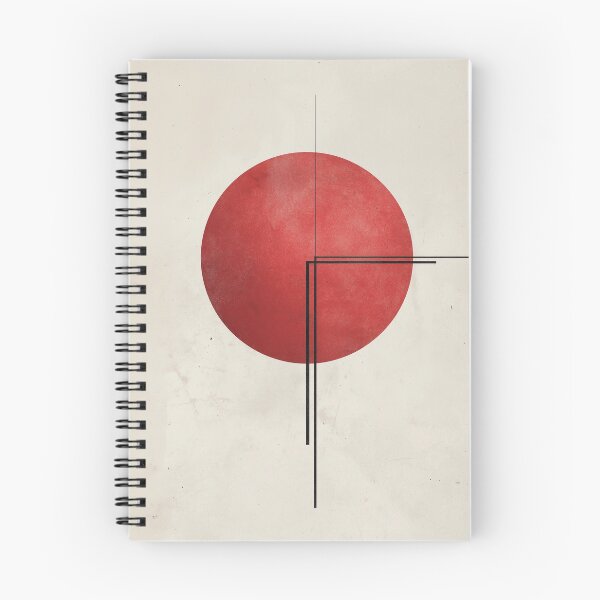 Item preview, Red Circle Composition designed and sold by nemfisart.
