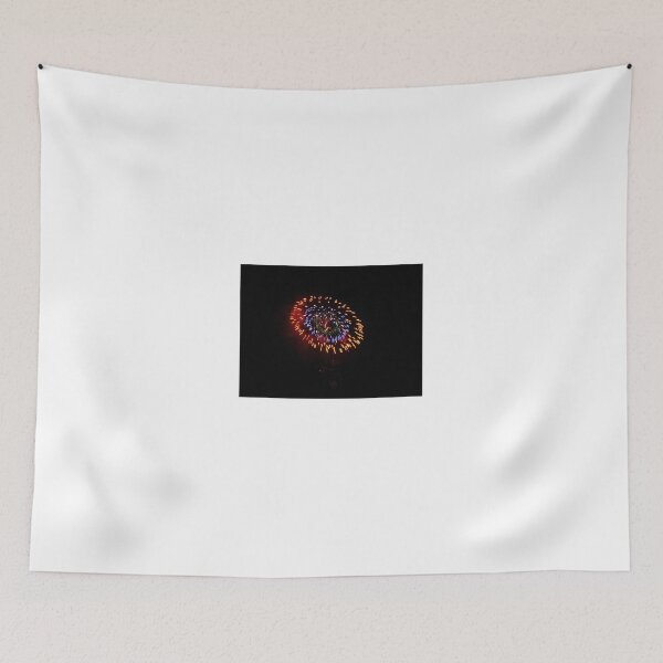Item preview, Colorful Fireworks Burst Over Dark Night Sky During Festive Holiday Celebration And Firework Display designed and sold by Nmallia.