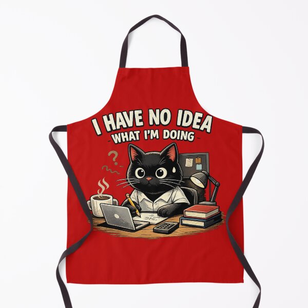 Item preview, Confused Cat “I Have No Idea” Meme designed and sold by Cosmic Meme Factory.
