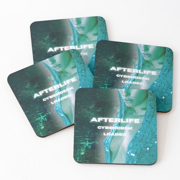 Item preview, Cyberpunk Digital Girl Poster – Afterlife Cyberdeck Neon Art designed and sold by HIGHSQUARE.