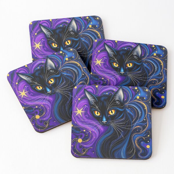 Item preview, Galaxy Cat designed and sold by ByNicoleSara.