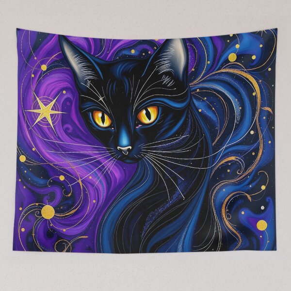 Item preview, Galaxy Cat designed and sold by ByNicoleSara.