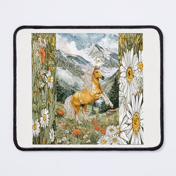 Item preview, Golden Strength: The Haflinger Horse in Line and Light #10 designed and sold by Helios Be. Lavsh.