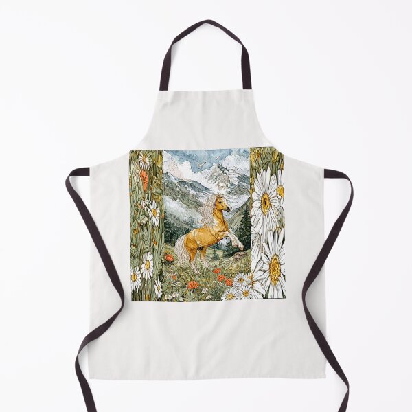 Item preview, Golden Strength: The Haflinger Horse in Line and Light #10 designed and sold by Helios Be. Lavsh.