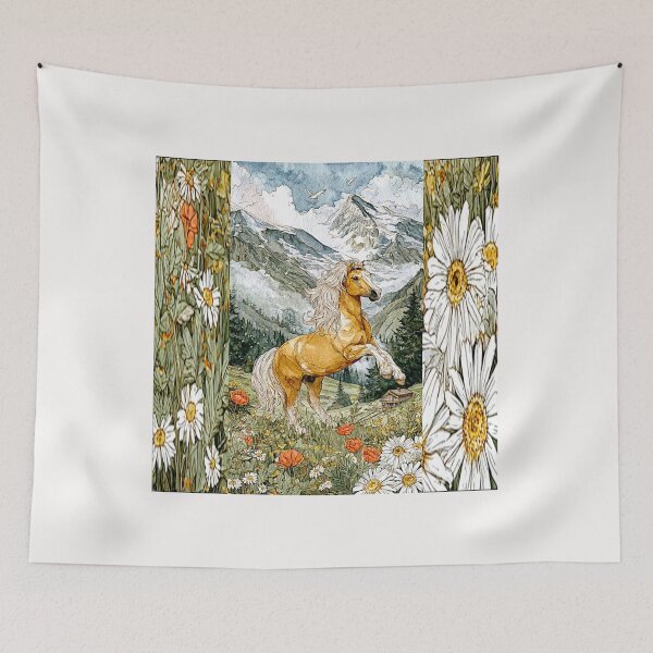 Item preview, Golden Strength: The Haflinger Horse in Line and Light #10 designed and sold by Helios Be. Lavsh.