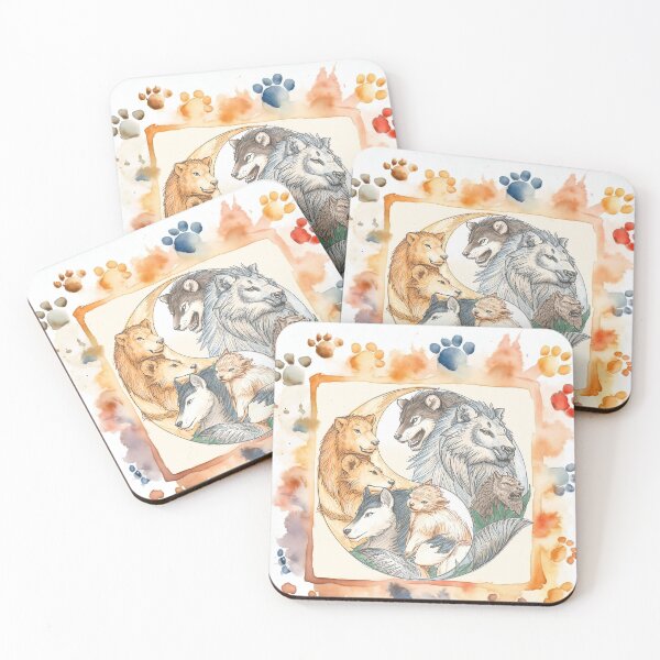 Item preview, Animals enclosed in Yan Yang, Paw prints designed and sold by FireOrchid.