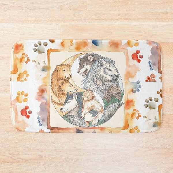 Item preview, Animals enclosed in Yan Yang, Paw prints designed and sold by FireOrchid.