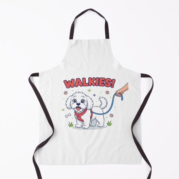 Item preview, Walkies Havanese Happy Dog Leash Stylized Cartoon designed and sold by NatureUnleashed.