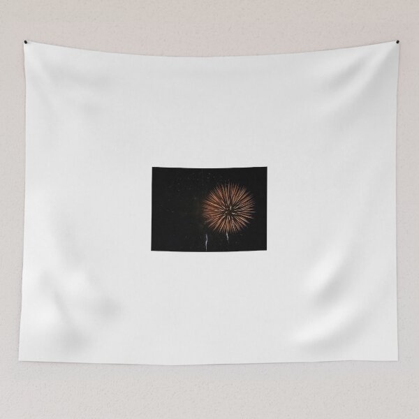 Item preview, Colorful Fireworks Burst Over Dark Night Sky During Festive Holiday Celebration And Firework Display designed and sold by Nmallia.