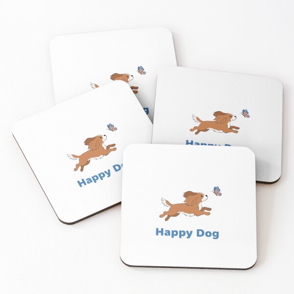 Item preview, Happy Dog Cavalier King Charles Playful Butterfly designed and sold by NatureUnleashed.