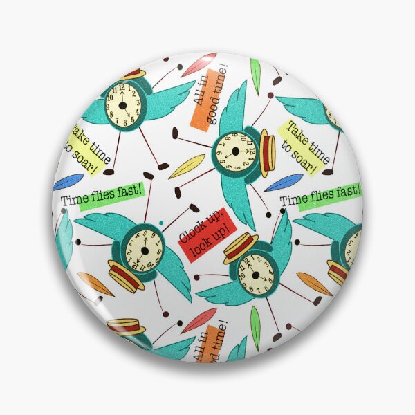Item preview, Time Flies Pattern designed and sold by FAD-Artwork.