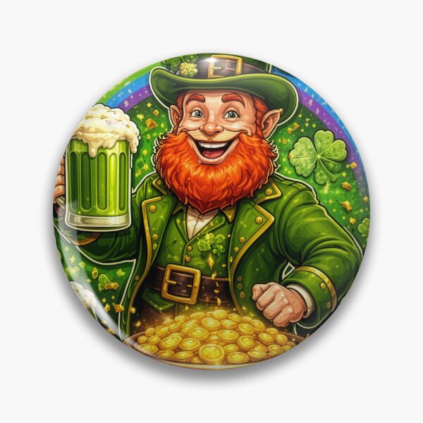 Item preview, Lucky Leprechaun Happy St Patrick's Day Design designed and sold by Kate1art.
