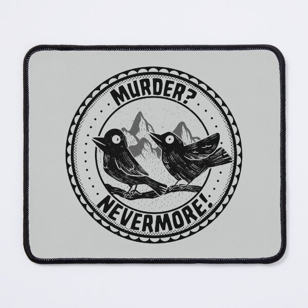 Item preview, Murder, Nevermore! Crows by Tobe Fonseca designed and sold by Tobe Fonseca®.