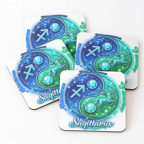 Item preview, Sagittarius Zodiac starsign inside  a yin-yang designed and sold by FireOrchid.