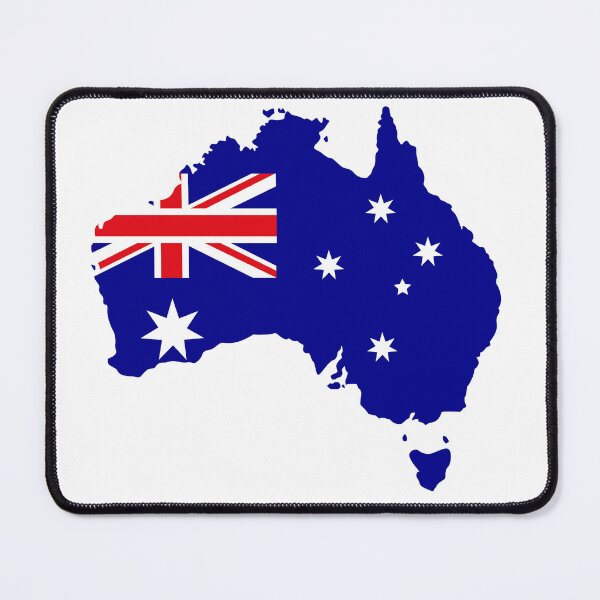 Item preview, Australia Map State Borders Silhouette designed and sold by athanasioungr.