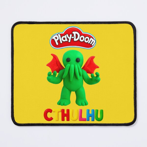 Item preview, Cthulhu made of Play-Doom modeling clay designed and sold by I-gor.