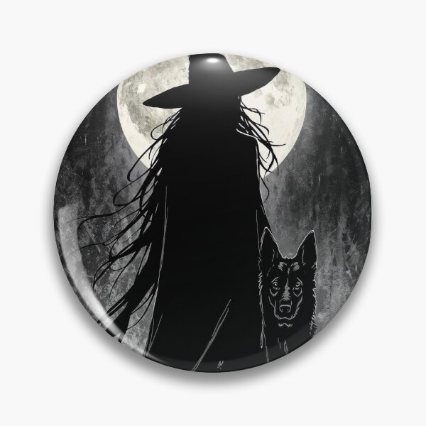 Item preview, Moon Witch and her guardian Dog designed and sold by BlondeBalance.