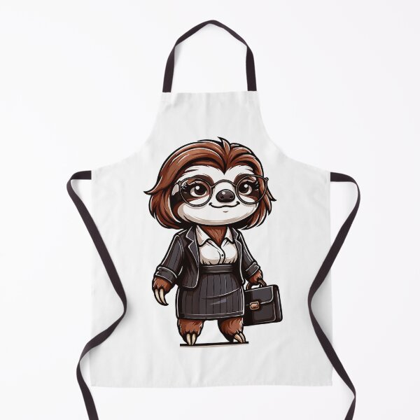 Item preview, Funny Business Sloth – Elegant Businesswoman Sloth Gift Design designed and sold by CyfroweMysli.