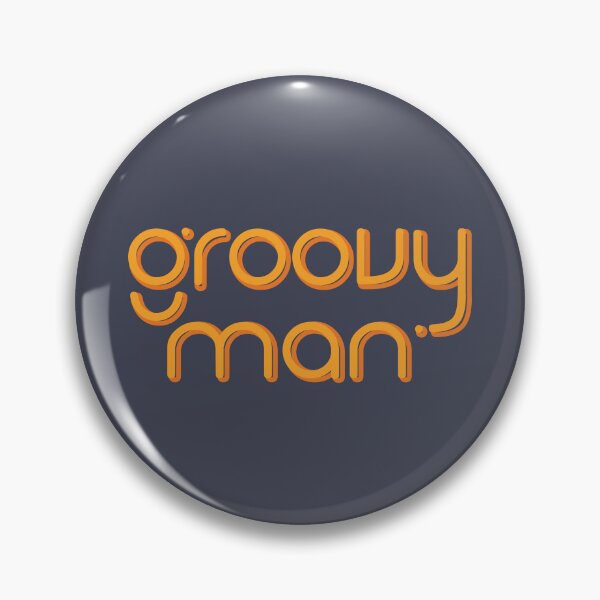 Item preview, Groovy Man - Retro Vibes designed and sold by TamaraWabe.