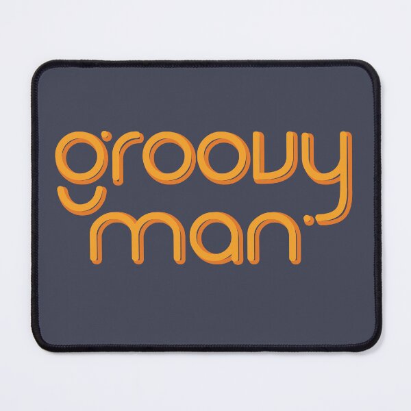 Item preview, Groovy Man - Retro Vibes designed and sold by TamaraWabe.
