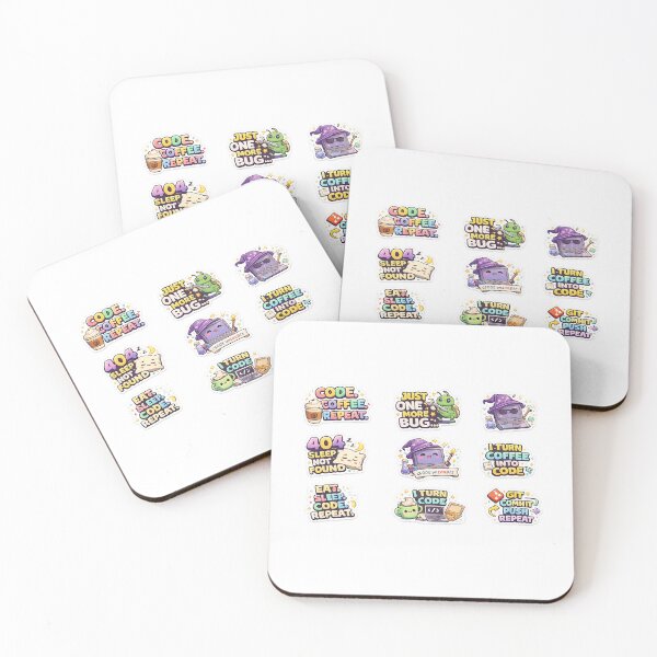 Item preview, coder's sticker designed and sold by HappyStickerHub88.