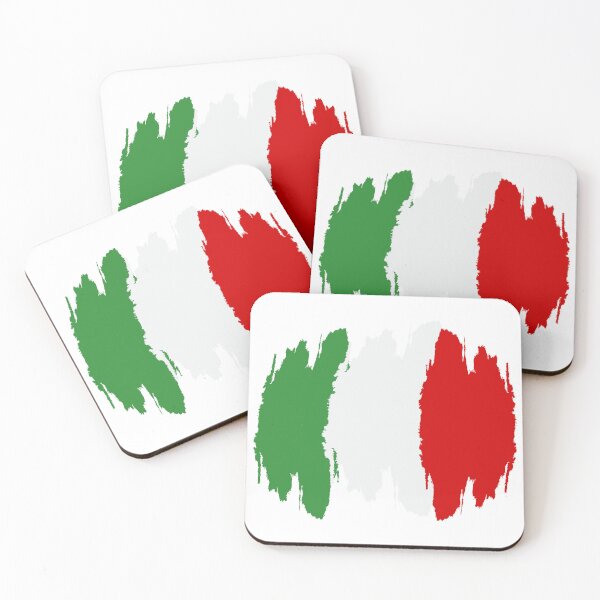 Item preview, Italy Flag Brush Stroke Grunge Paint Design designed and sold by athanasioungr.