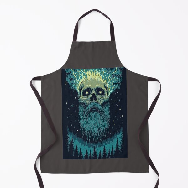 Item preview, Ethereal Ghostly Bearded Skull in Fog designed and sold by Piotrek0001.
