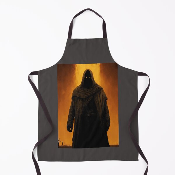 Item preview, Mysterious Hooded Figure with Glowing Eyes designed and sold by Piotrek0001.