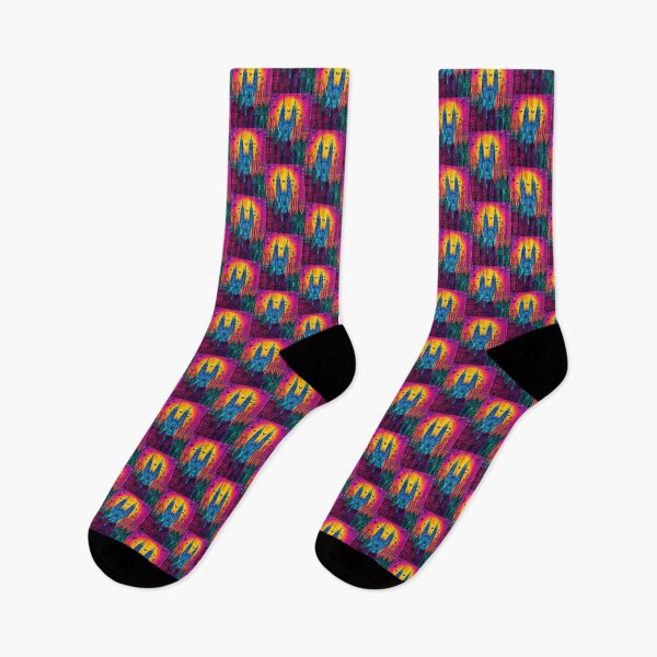 Item preview, Psychedelic Neon Gothic Cathedral Cityscape designed and sold by Piotrek0001.