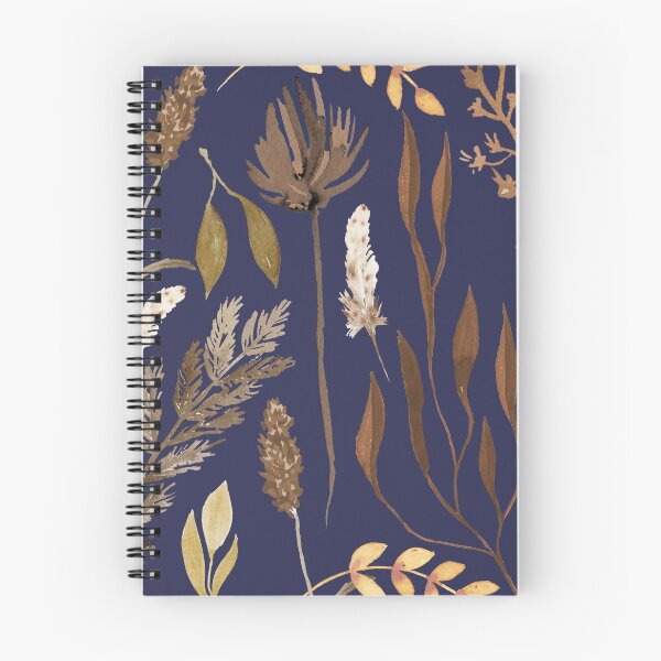 Item preview, Fall Foliage on Navy designed and sold by MathisDesigns.