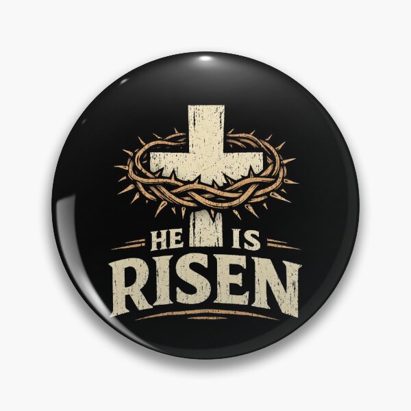 Item preview, He Is Risen Christian Easter Cross – Resurrection Sunday Faith Design designed and sold by MixedVibes Co..