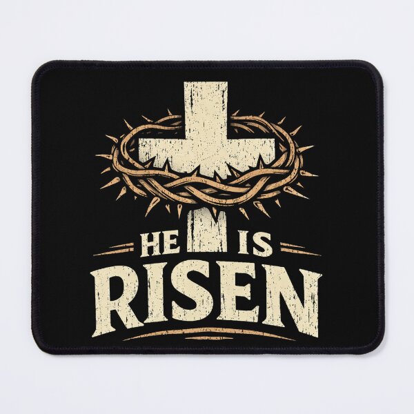 Item preview, He Is Risen Christian Easter Cross – Resurrection Sunday Faith Design designed and sold by MixedVibes Co..