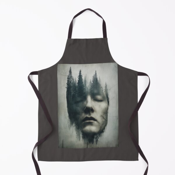 Item preview, Surreal Face Merging with Dark Pine Forest designed and sold by Piotrek0001.