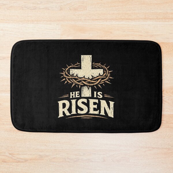 Item preview, He Is Risen Christian Easter Cross – Resurrection Sunday Faith Design designed and sold by MixedVibes Co..