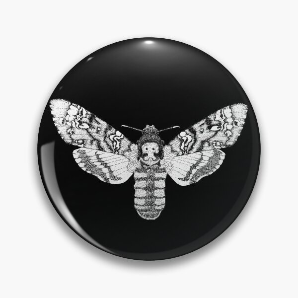 Item preview, Death's Head Hawkmoth (dark background) designed and sold by Drawinism.