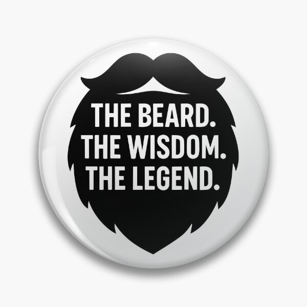 Item preview, The Beard. The Wisdom. The Legend. designed and sold by CosmicTornado.