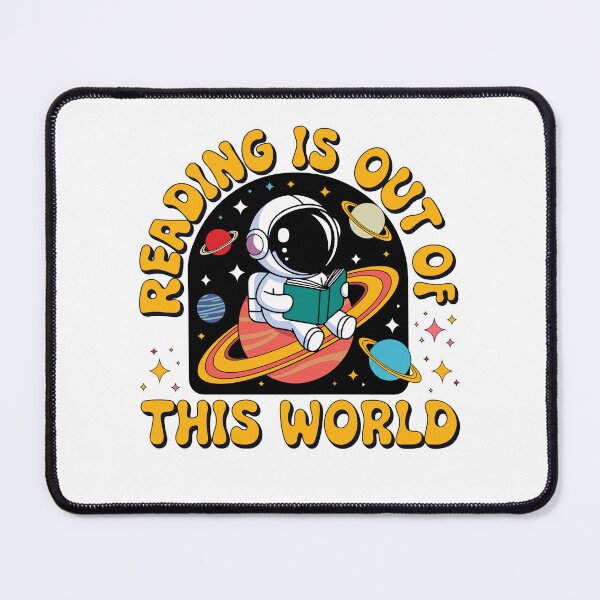 Item preview, Reading Is Out of This World – Astronaut Space Book Lover T-Shirt designed and sold by Maniutek.