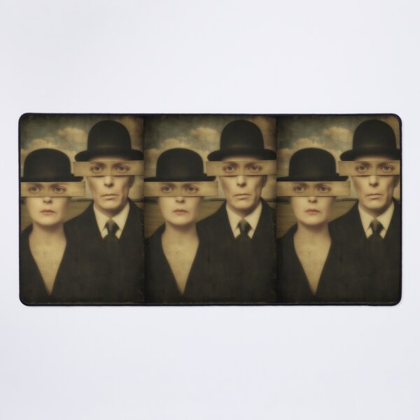 Item preview, Surreal Cut Out Faces of Men in Suits designed and sold by Piotrek0001.