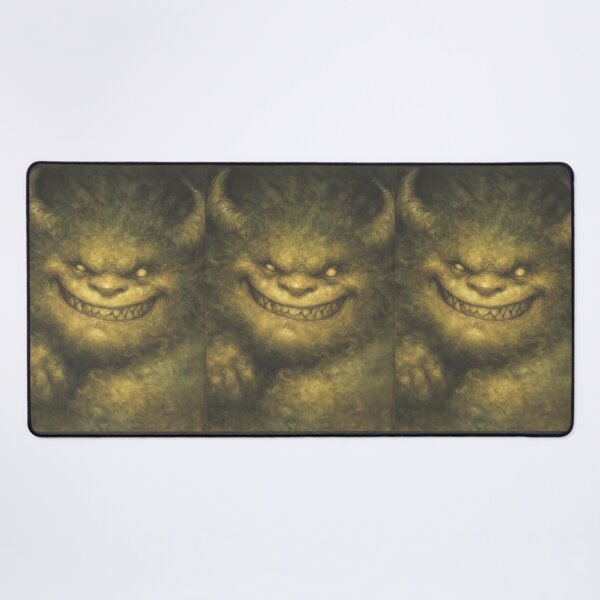 Item preview, Creepy Grinning Shadow Monster Portrait designed and sold by Piotrek0001.