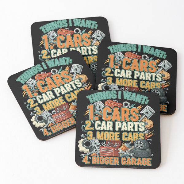 Item preview, retro things i want funny mechanic garage list designed and sold by ArtDesignTp.